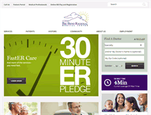 Tablet Screenshot of bigbendhealthcare.com